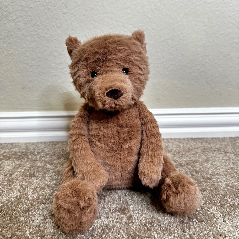Jellycat Bartholomew Bear Cocoa Plush Stuffed Animal Toy Medium JCINC5076